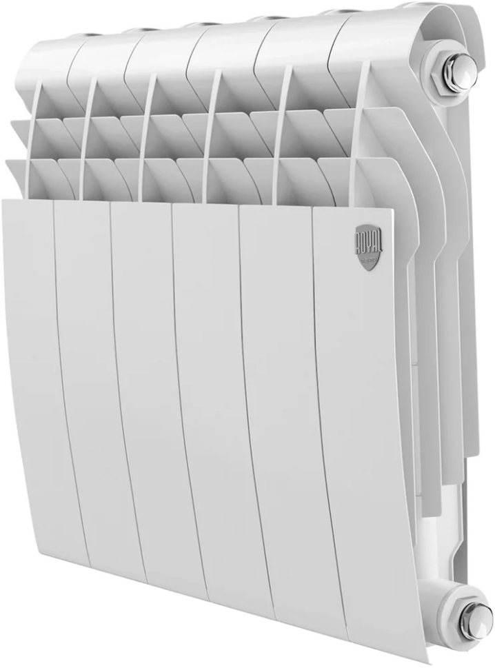 Радиатор биметаллический Royal Thermo BiLiner bianco traffico, 6 секций
