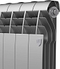 Радиатор биметаллический Royal Thermo BiLiner 350 silver satin, 4 секции