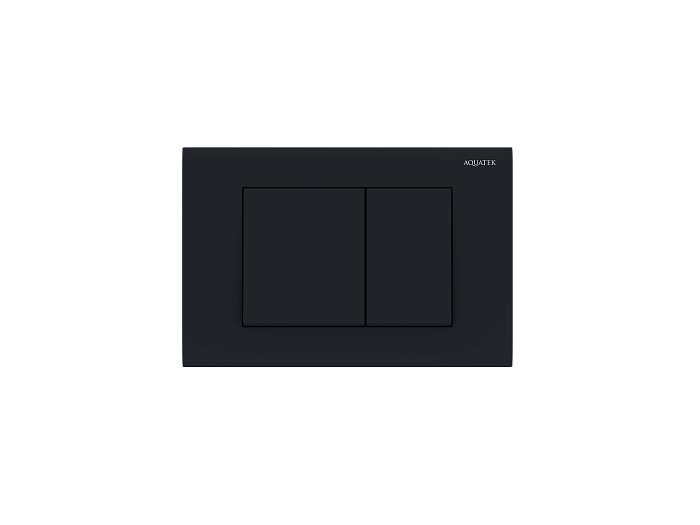 Панель смыва Aquatek Черная матовая (клавиши квадрат) KDI-0000012