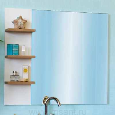 Зеркало Sanflor Ингрид 80 (Шв/Б)