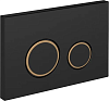 Система инсталляции для унитазов Cersanit Vector с кнопкой Cersanit Twins черной матовой
