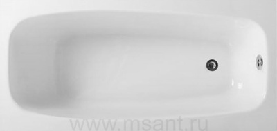Ванна акриловая Mirsant Easy 170х70