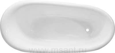 Ванна из искусственного камня Эстет Марсель 170x80 с ножками