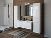 Мебель для ванной Эстет Dallas Luxe 130 подвесная, 1 ящик, R