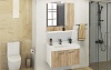 Тумба Comforty Рига 80 дуб сонома с раковиной Comforty 9335-80