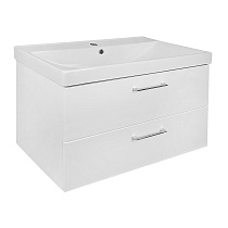Комплект Тумба Ника 80 815х470х570 подвесная, с раковиной Tempo 80 (CS00091369)
