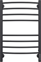 Полотенцесушитель электрический Terminus Классик П8 500x800, матовый чёрный
