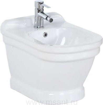 Биде подвесное Creavit Antik AN510-00CB00E-0000 белое