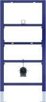 Инсталляция для писсуара Aquatek INSU-0000001, 1120*500*40 мм