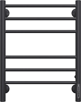 Полотенцесушитель электрический Terminus Аврора П6 450x600, матовый чёрный