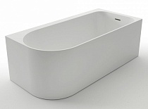 Ванна акриловая Azario LUTON 170x80 (правая) с сифоном и металлической рамой