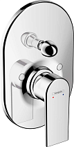 Смеситель Hansgrohe Vernis Shape 71458000 для ванны с душем, хром