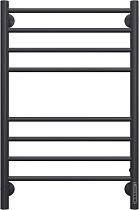 Полотенцесушитель электрический Terminus Аврора П8 500x800, матовый чёрный