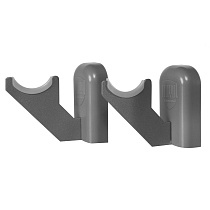 Комплект настенных регулируемых кронштейнов Royal Thermo Design 80, серебристые