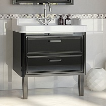 Тумба для комплекта Kerama Marazzi Pompei 80 черная
