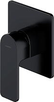 Смеситель Omnires Baretti BA7845BL C ВНУТРЕННЕЙ ЧАСТЬЮ, для душа, чёрный
