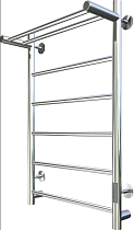 Полотенцесушитель электрический Тругор Аспект ПЭК СП1П 80x50, с полкой