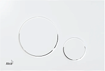 Кнопка смыва AlcaPlast THIN M670 белый