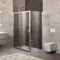 Душевой уголок BelBagno Unique AH-1-110/125-80-P-Cr стекло punto