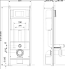 Система инсталляции для унитазов Damixa DX00.I011.0151