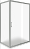 Душевой уголок Good Door Infinity WTW+SP-G-CH 110x80