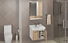 Тумба Comforty Рига 60 дуб сонома с раковиной Comforty 9335-60 