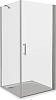 Душевой уголок Good Door Mokka DR+SP 80х80