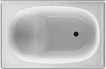 Стальная ванна Europa Mini B05E BLB 105х70
