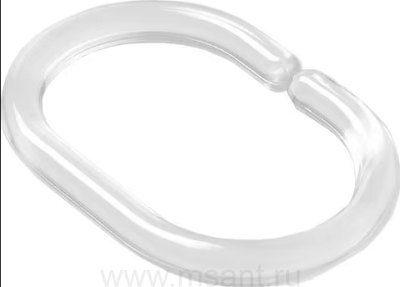 Крючок для шторы Milardo RID012P прозрачный