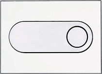 Кнопка смыва Pestan Fluenta Onyx 40006363 белая