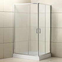Душевой уголок BelBagno Uno195 AH 2 100/80 P Cr стекло текстурное